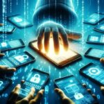 hacker melakukan serangan siber ke smartphone