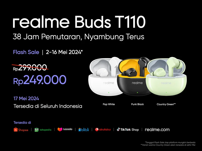 realme Buds T110 - Price Announcement