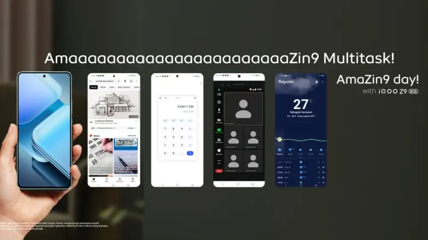 Baterai Awet dan FlashCharge, iQOO Z9 Series Siap Temani Aktivitas Digital Seharian