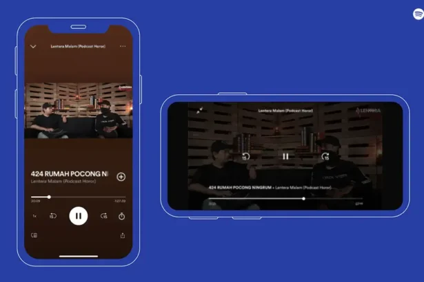 Konsumsi Video Podcast di Spotify Meningkat 6x Lipat