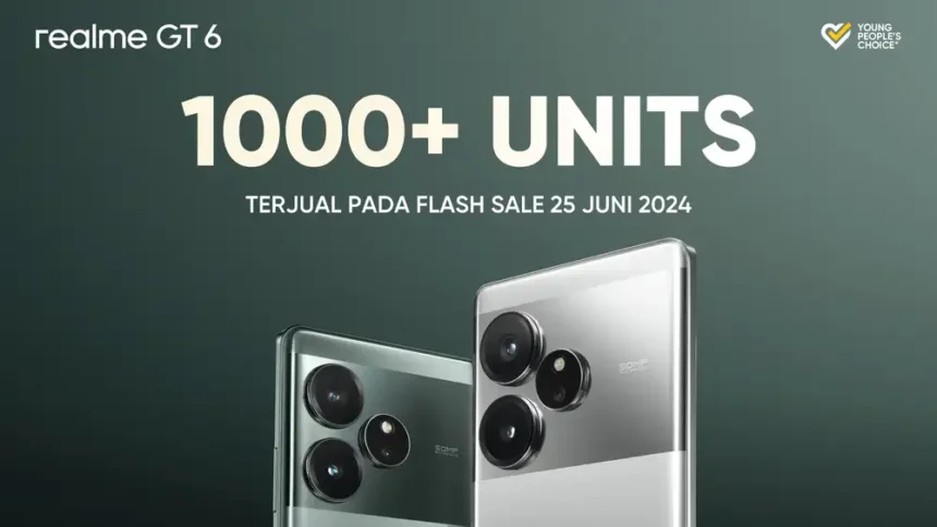 realme GT 6 Terjual Lebih dari 1.000 Unit Pada Periode Penjualan Perdana Secara Online