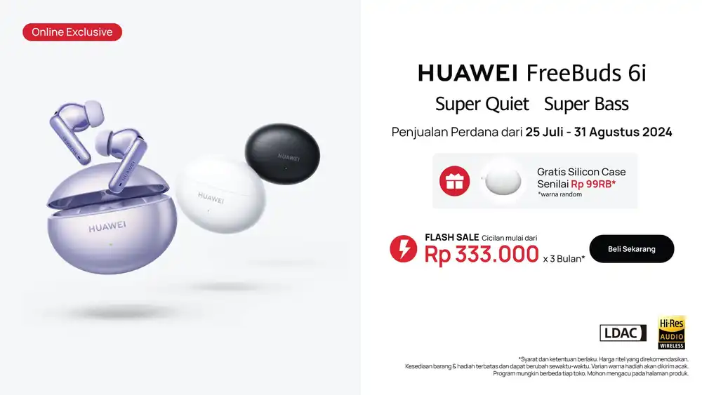 2. HUAWEI FreeBuds 6i