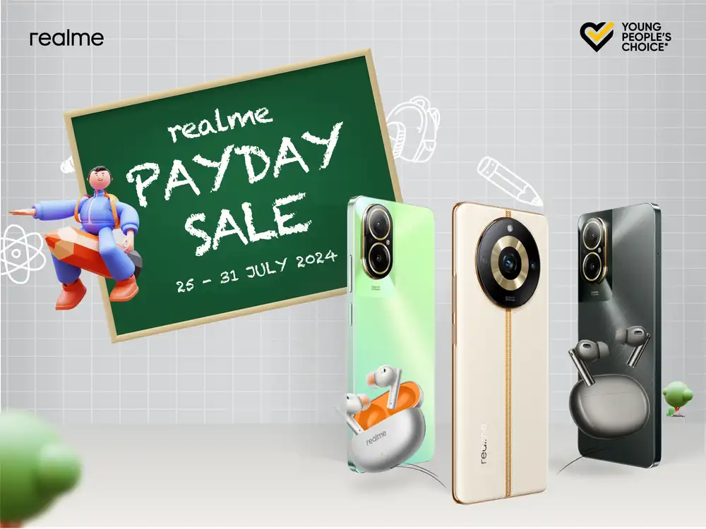 realme Payday Sale Hadirkan Potongan Harga Hingga Rp300.000 untuk realme 11 Series