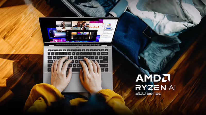Laptop AMD Ryzen AI 300 series