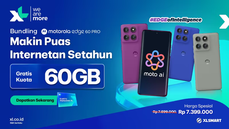 Bundling XL di Motorola dan OPPO