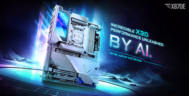 Motherboard Gigabyte X870E AORUS X3D