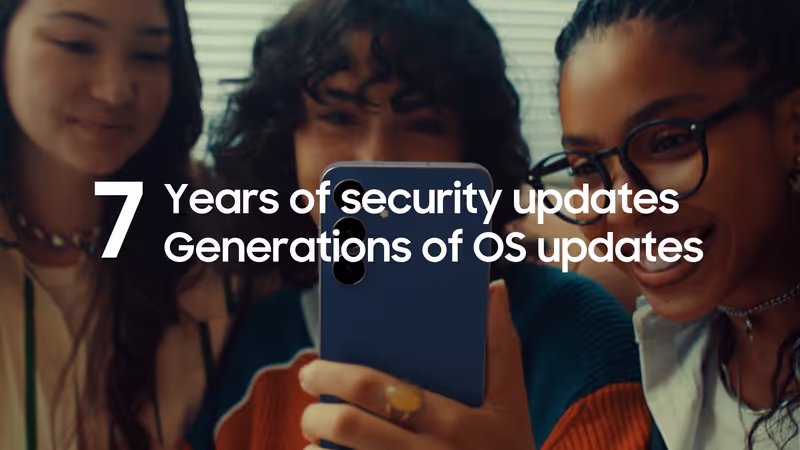 Samsung Galaxy S25 FE Update software 7 tahun