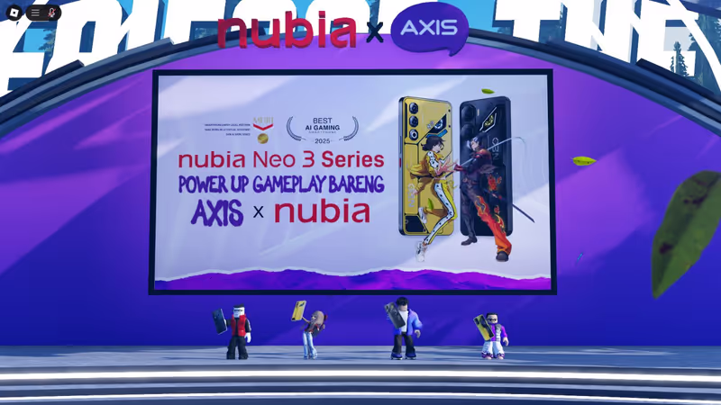 nubia x AXIS launch