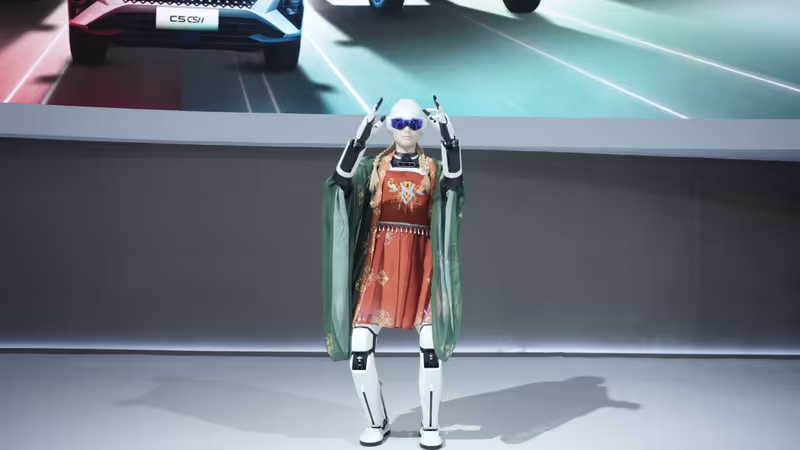 Robot humanoid AiMOGA “MOI”