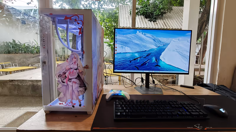 PC Gigabyte All White
