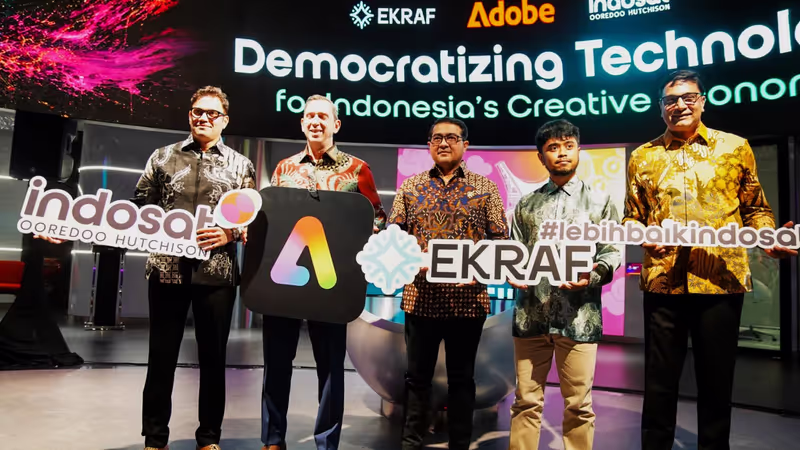 Indosat kemenekraf adobe