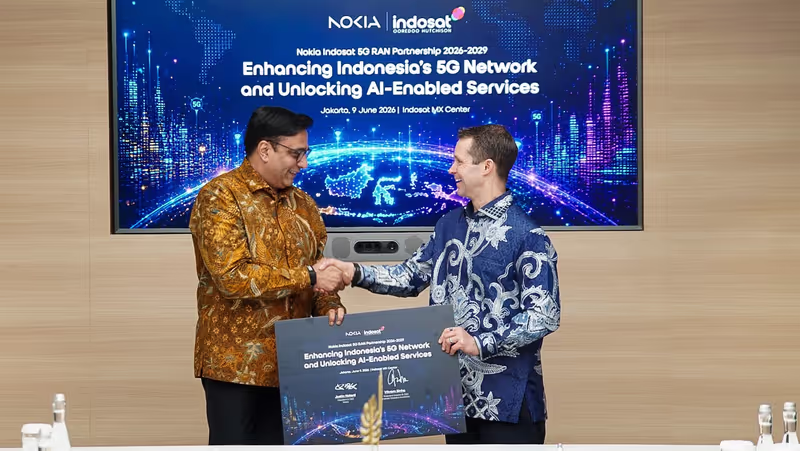 Indosat Nokia Nvidia