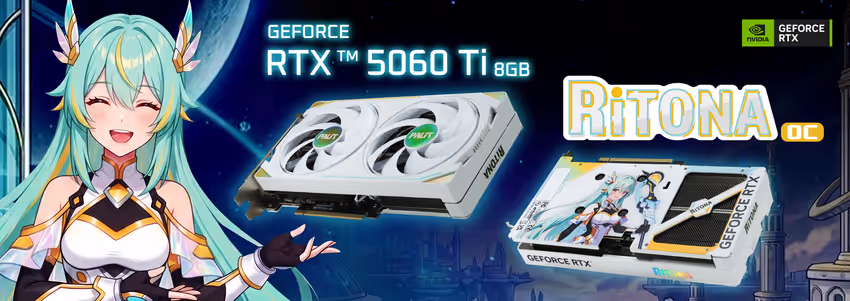 PALIT GeForce RTX 5060 Ti 8GB RiTONA OC
